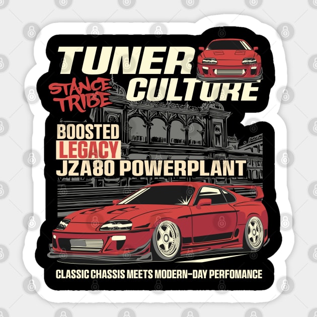 Toyota Supra Sticker by JDMAPEX